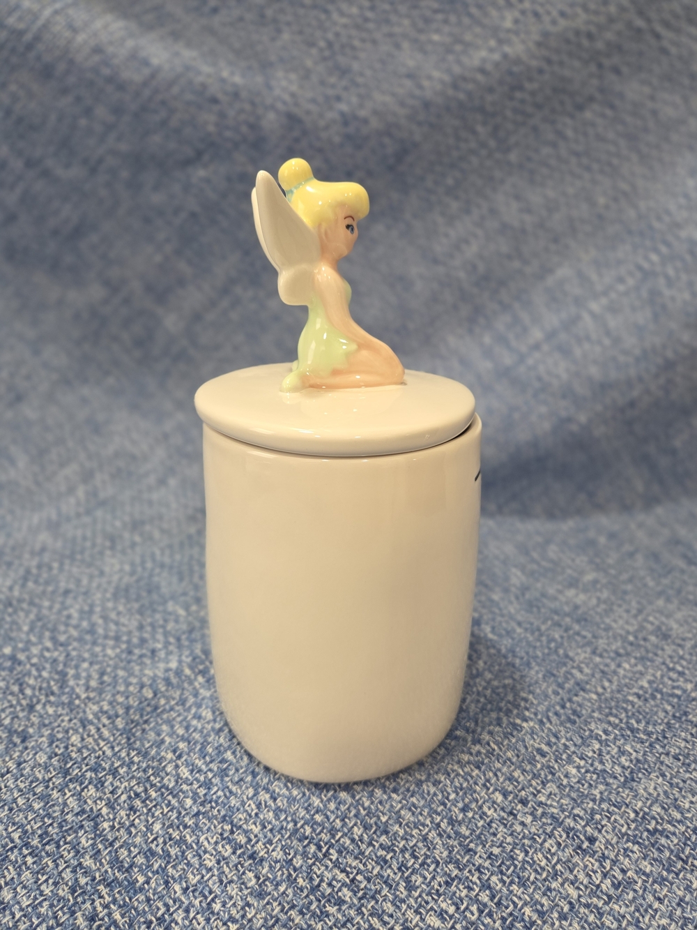 Rae Dunn Disney "Tinker Bell" ceramic mug signature stylized font Cute Topper - Picture 4 of 7